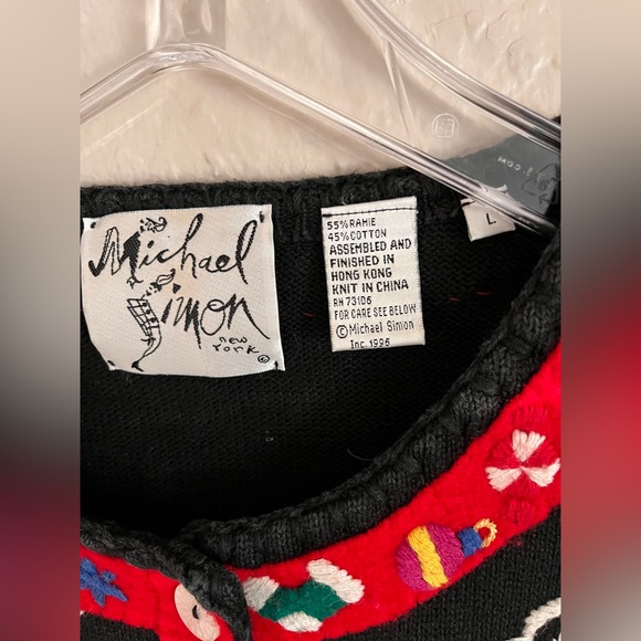 Vintage Michael Simon ugly Christmas sweater - Picture 4 of 5